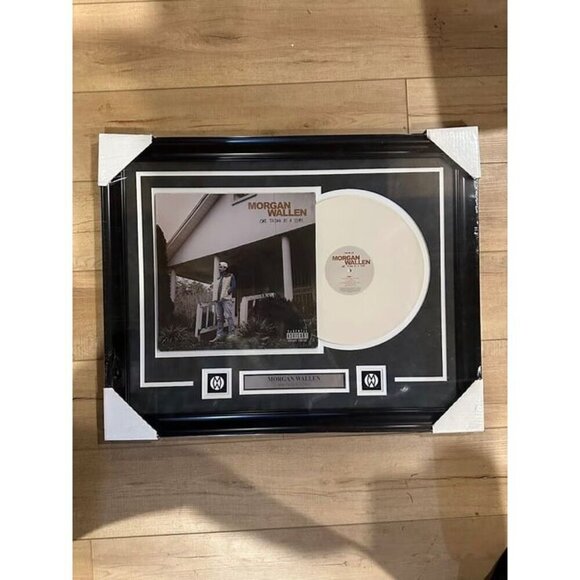 Morgan Wallen "One Thing At A Time" Framed Vinyl Album